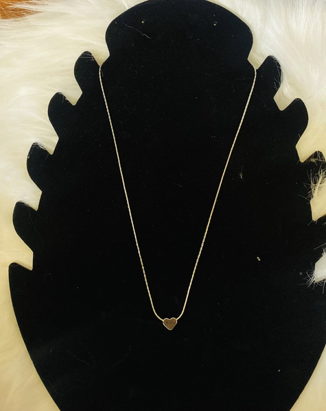 Heart pendant gold