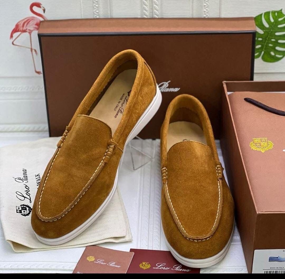 Mocassins en daim élégants