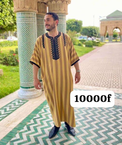 Boubou marocain homme