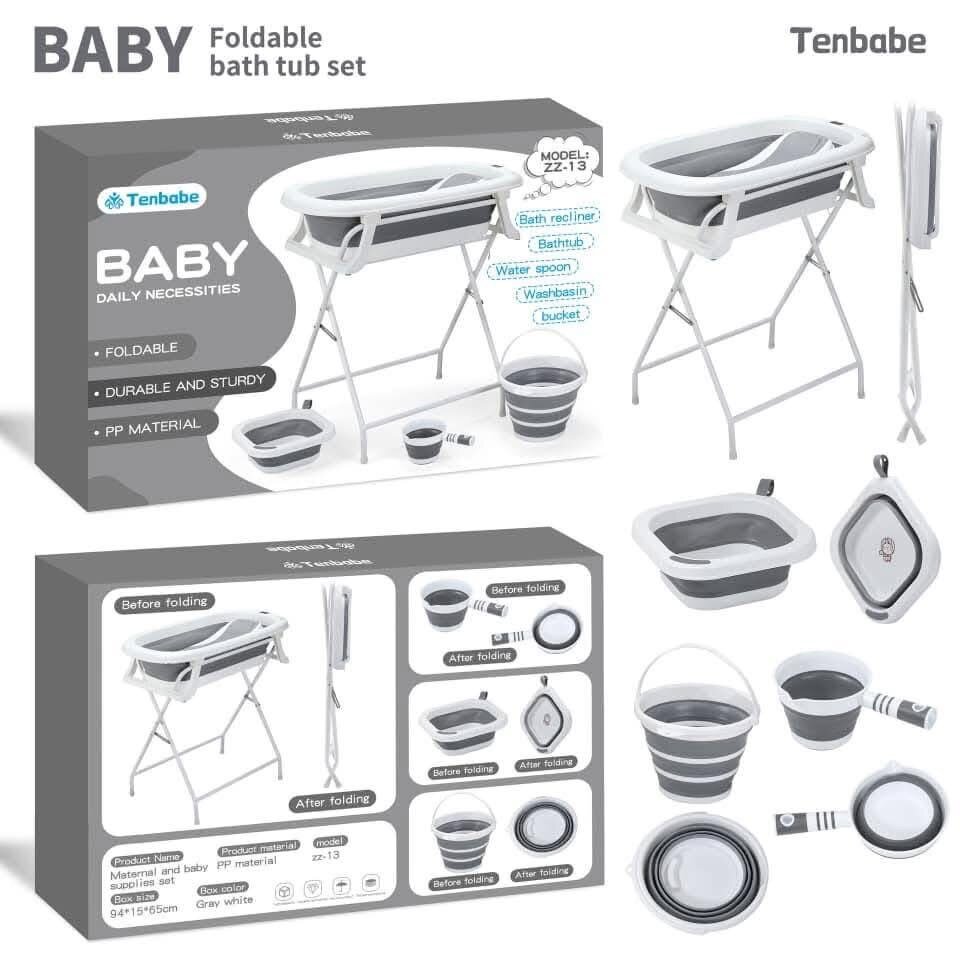 Baignoire Pliante Bébé Tenbabe