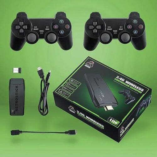 Console de jeux avec manette sans fil game stick