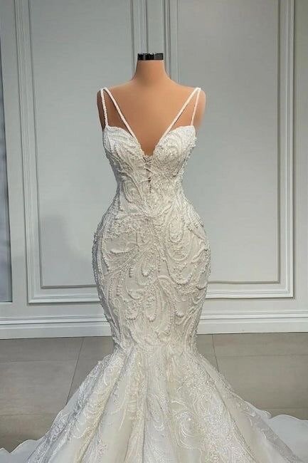 Elegant strapless sleeveless mermaid satin floor