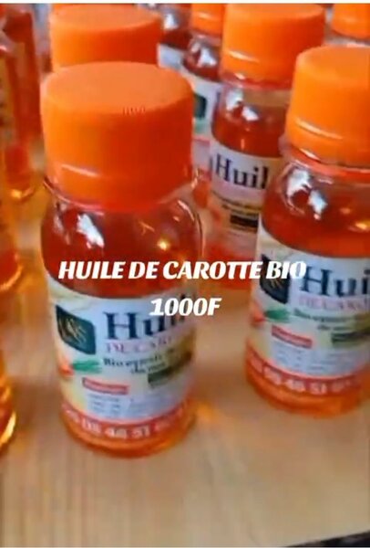 HUILE DE CAROTTE BIO