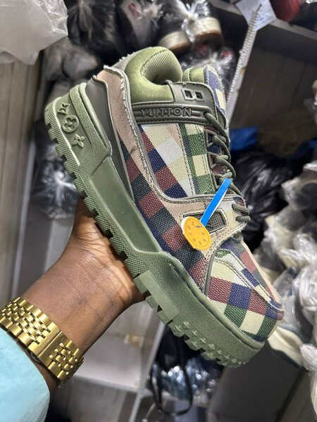 Sneakers à Carreaux Unisexes