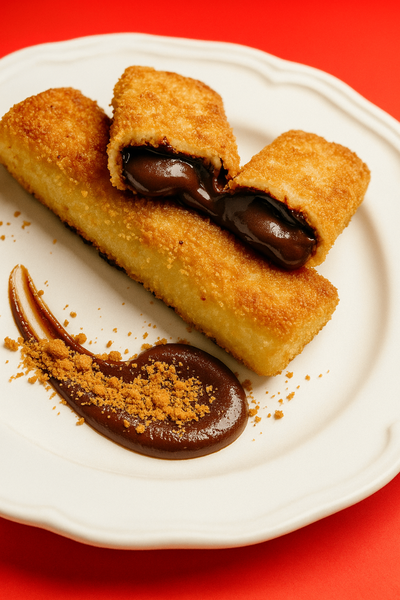 Crêpes panées chocolat