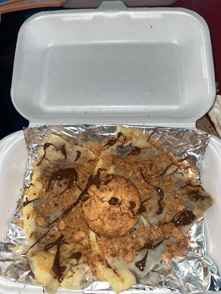Crêpes choco-biscuit