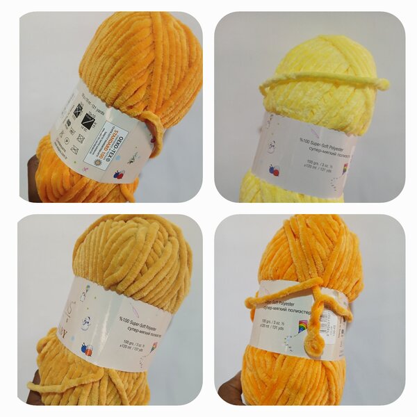 Velvet yarns