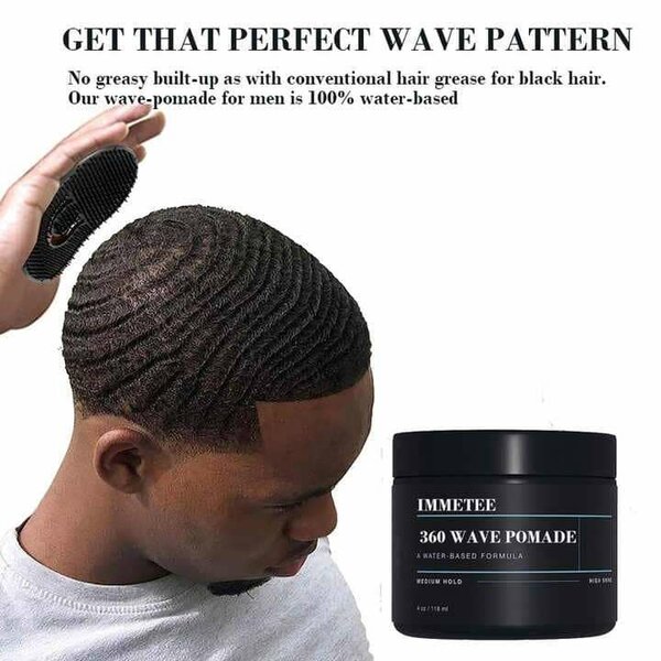 Pomade Ondes 360° pour Cheveux