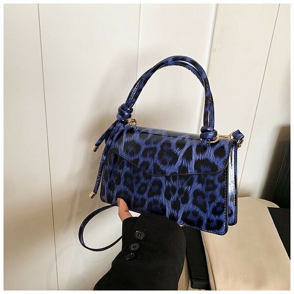 Sac à main imprimé léopard