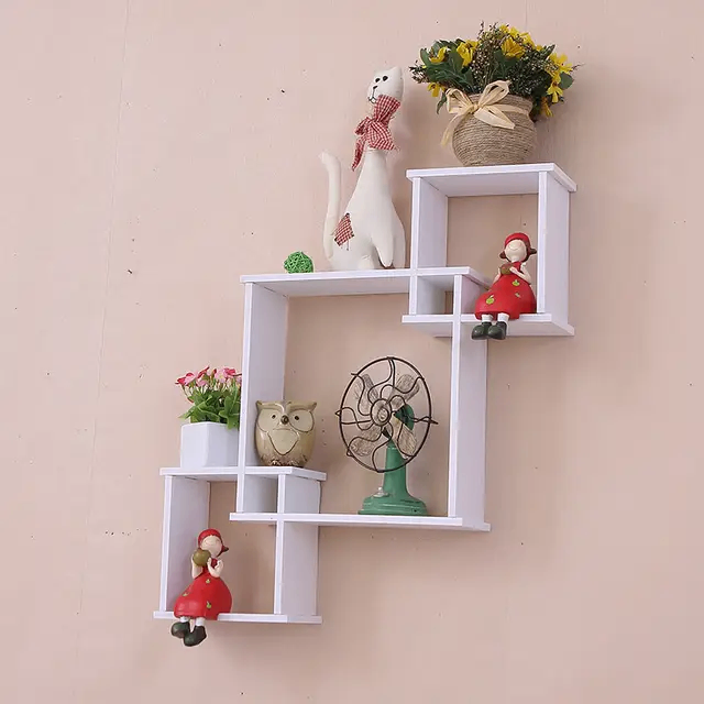 3 box floating shelves