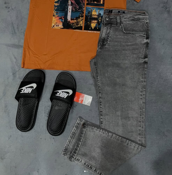 jeans gray