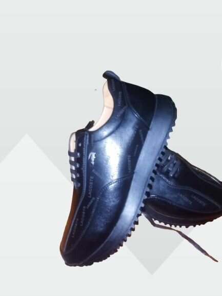 Sneakers en cuir élégants
