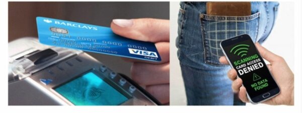5 PCS Feuille D'aluminium RFID Blocage De Carte De Crédit