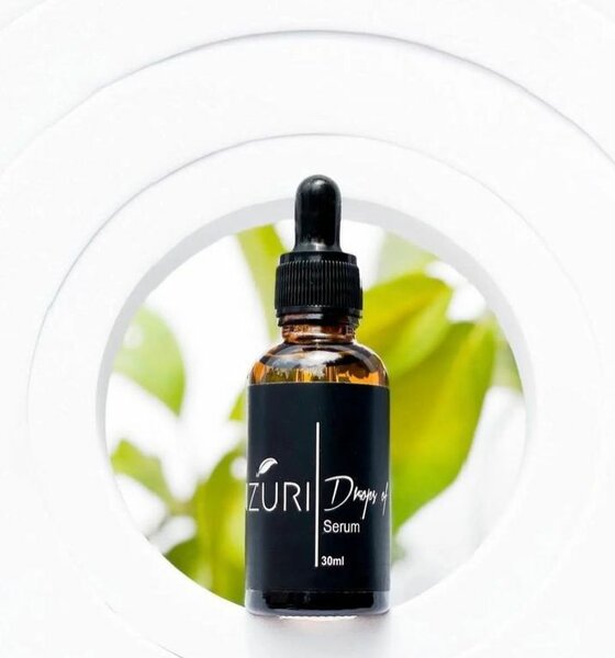 Drops of glow serum