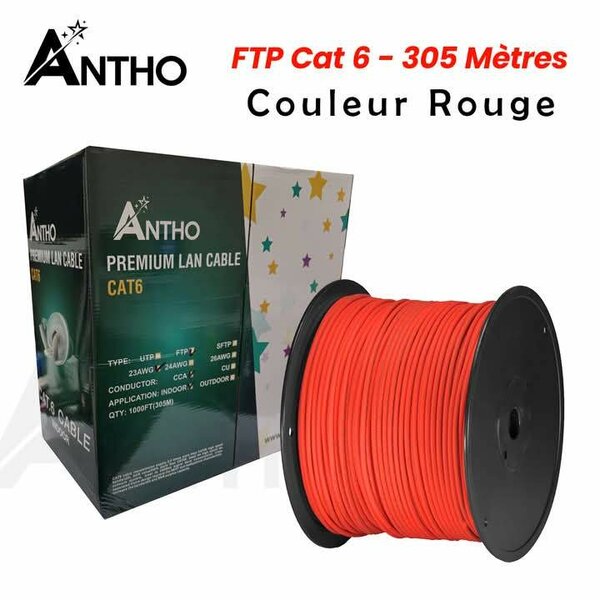 Câble réseau Catégorie 6 - 305