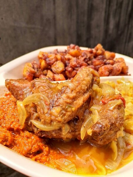 Alloco avec poulet