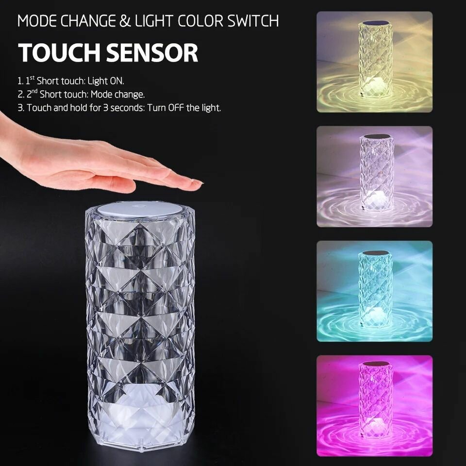 Lampe veilleuse multicolore