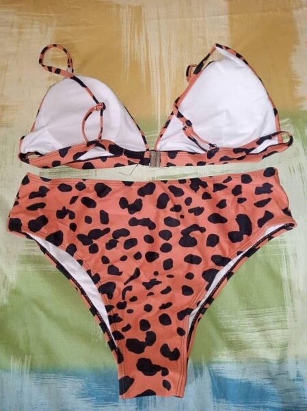 Maillot deux pièces léopard