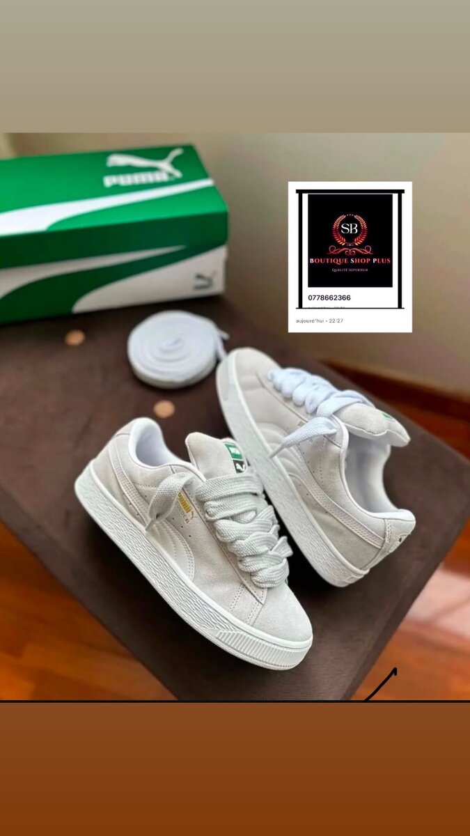 Basket puma xl authentique avec sa boîte