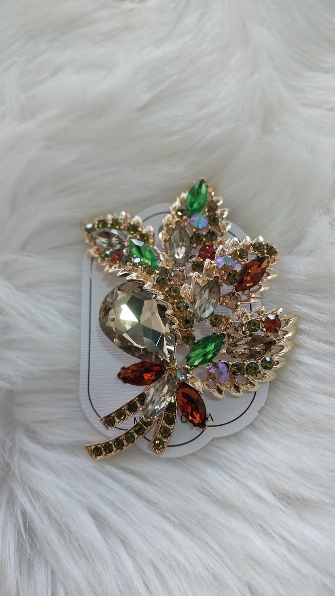 Gemstone Brooches