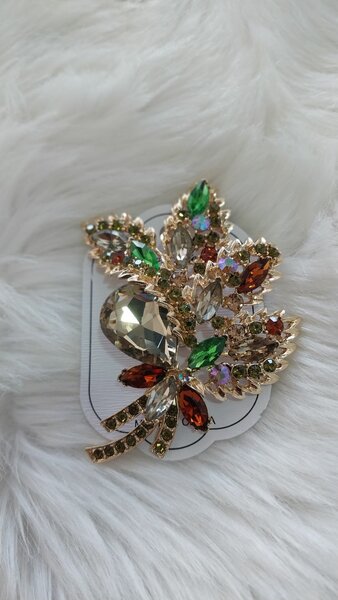 Gemstone Brooches