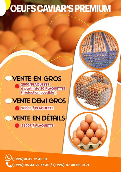 Oeufs Caviars 