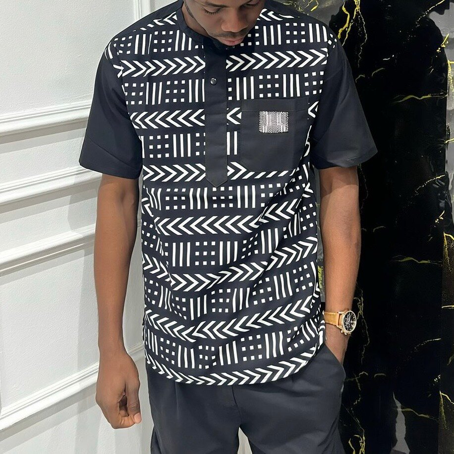 Chemise africaine élégante