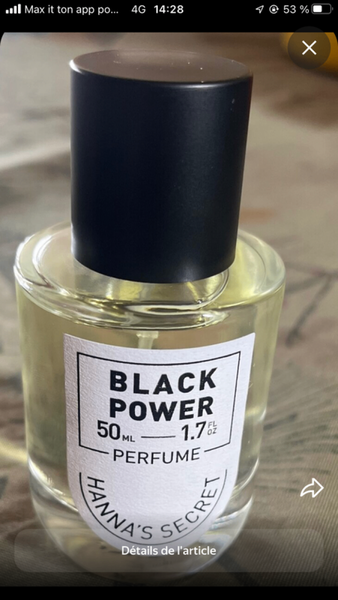 Parfum Black Power 50ml