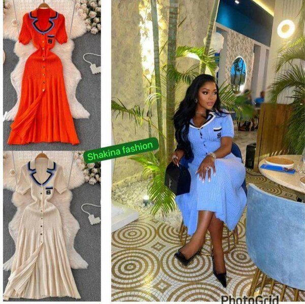 Ladies straight dress available