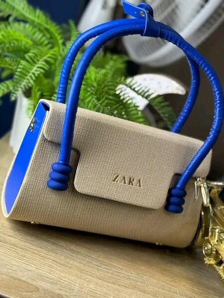 Sac à main tendance en cuir ZARA