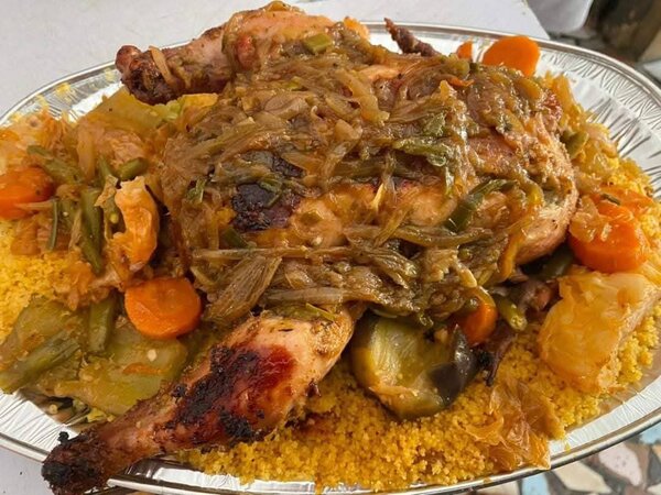 Poulet fouré