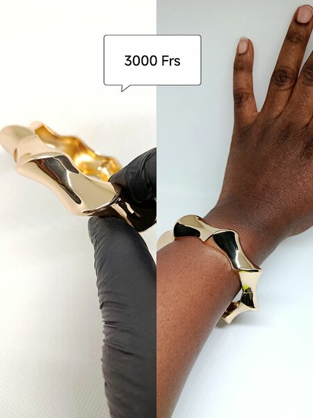 Bracelet doré élégant