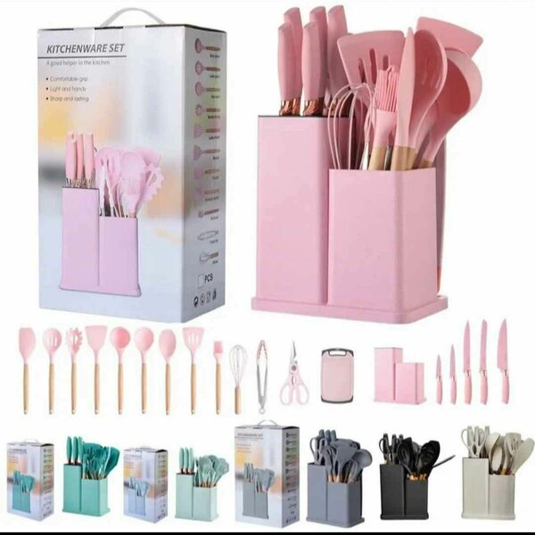 Silicone kitchen set
