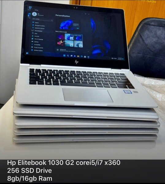 Hp elitebook, touchscreen, Face ID and fingerprint