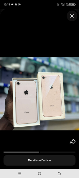 iPhone 8 - 64GB Or Rose