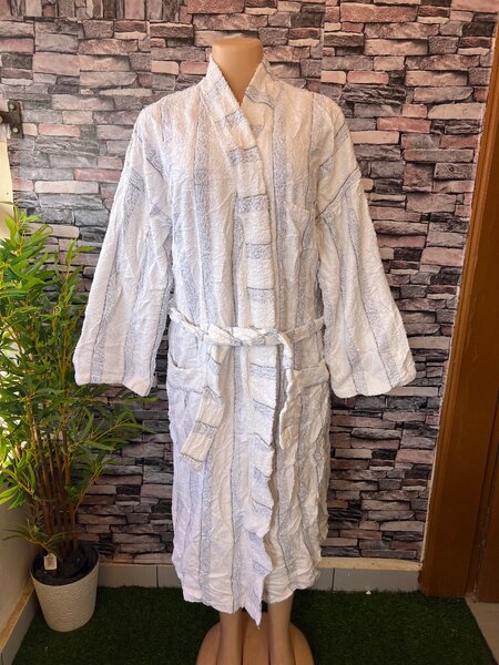 Peignoir en coton doux