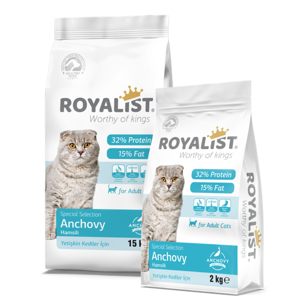 Croquettes Chat anchois 2kg