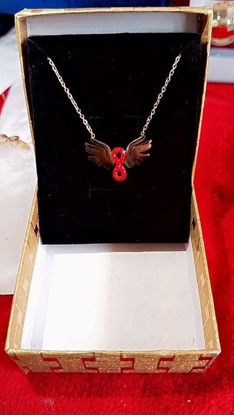 Chaine avec pendentif en inox