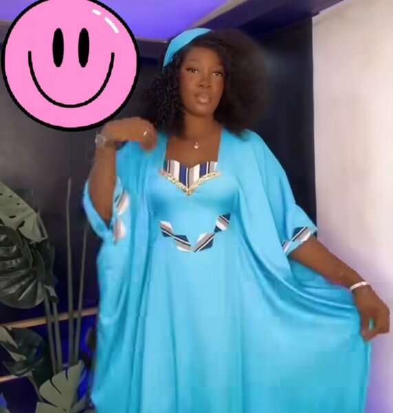 Robe avec foulard