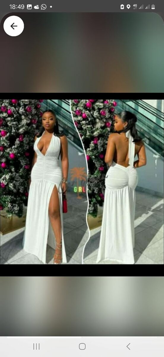 Robe élégante moulante