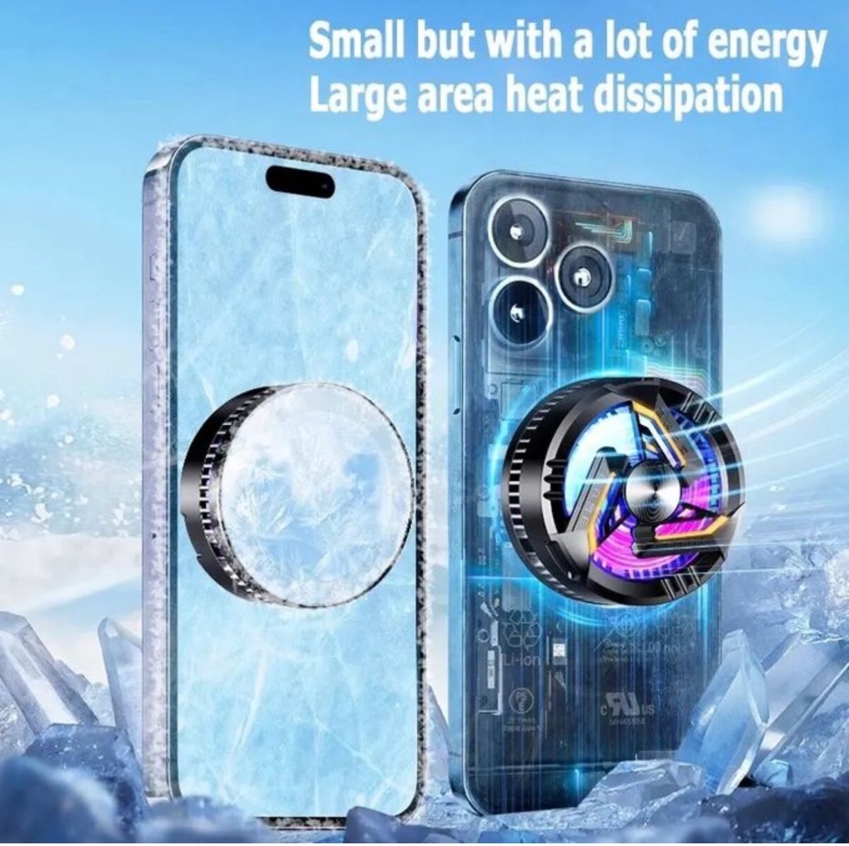 Refroidisseur De Téléphone GT28 RGB pour des jeux