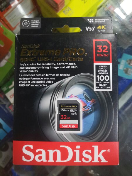 Carte SD SanDisk Extreme