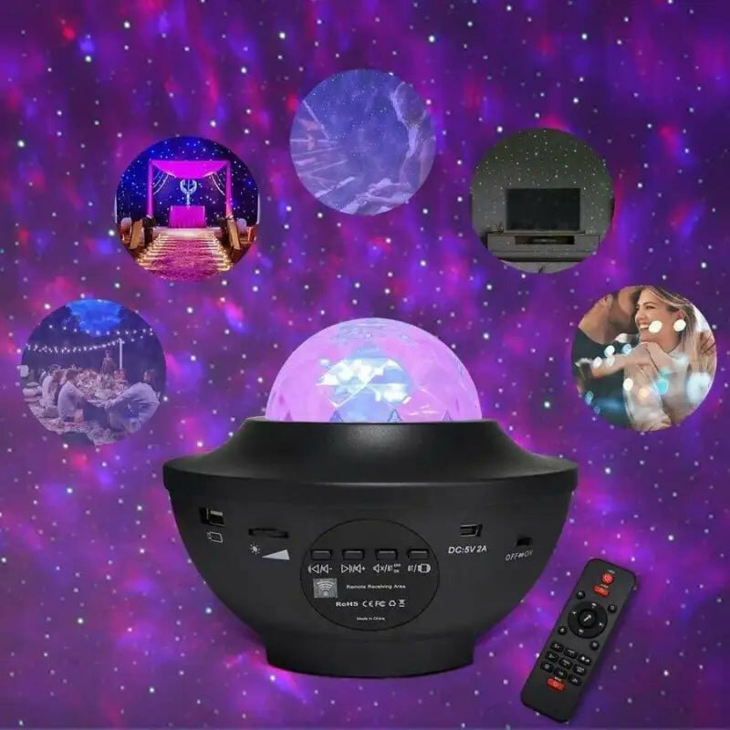 Projecteur Étoilé LED Bluetooth