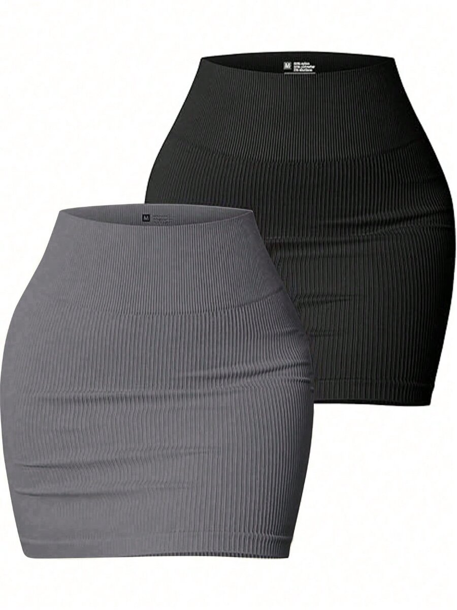Seamless mini skirt