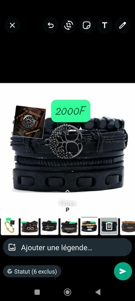 Ensemble bracelet