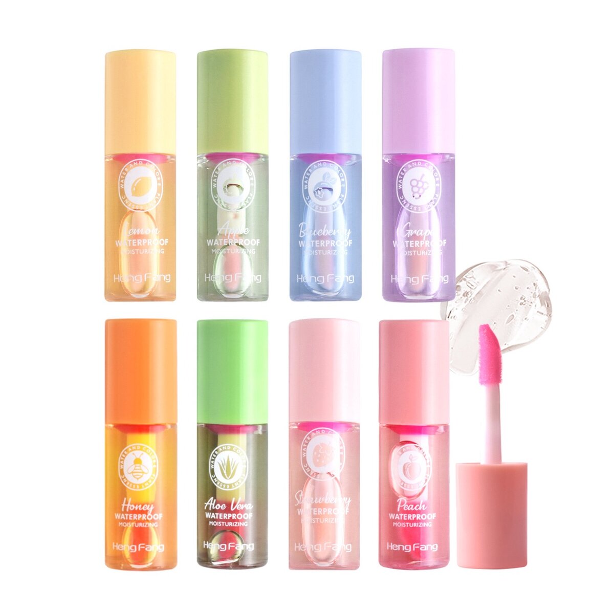 Color changing lip oil