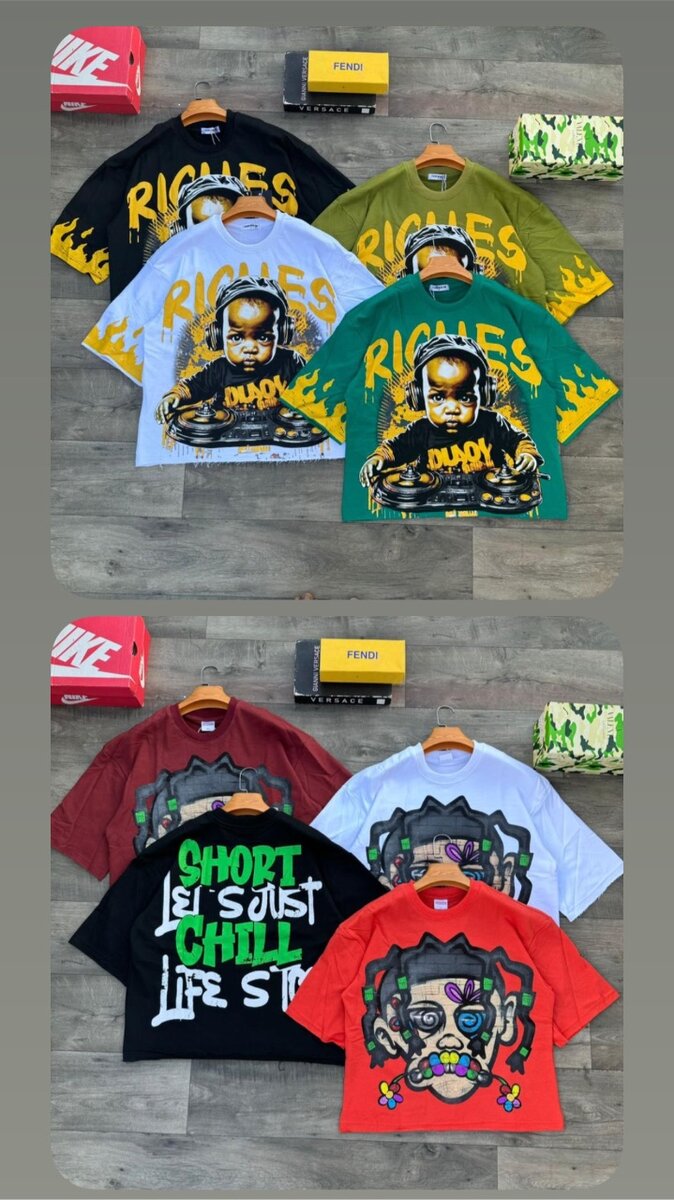 Cropped shirts