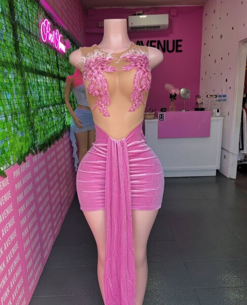Pink dress
