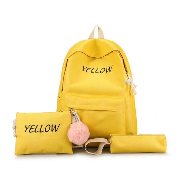 Ensemble de sacs colorés