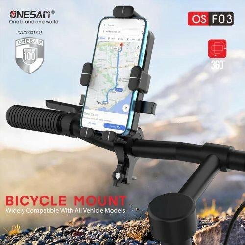 Support vélo téléphone 360°